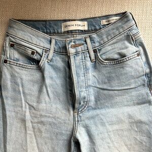 Denim Forum High Rise Straight
